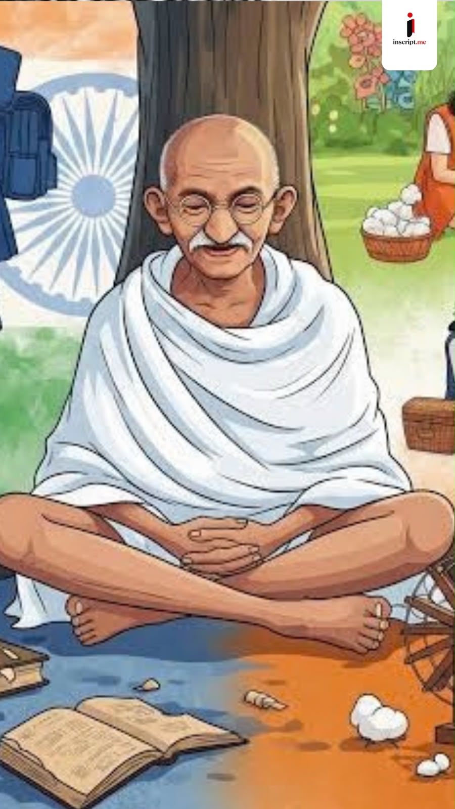 Gandhi’s education philosophy: when the classroom was meant to look like life