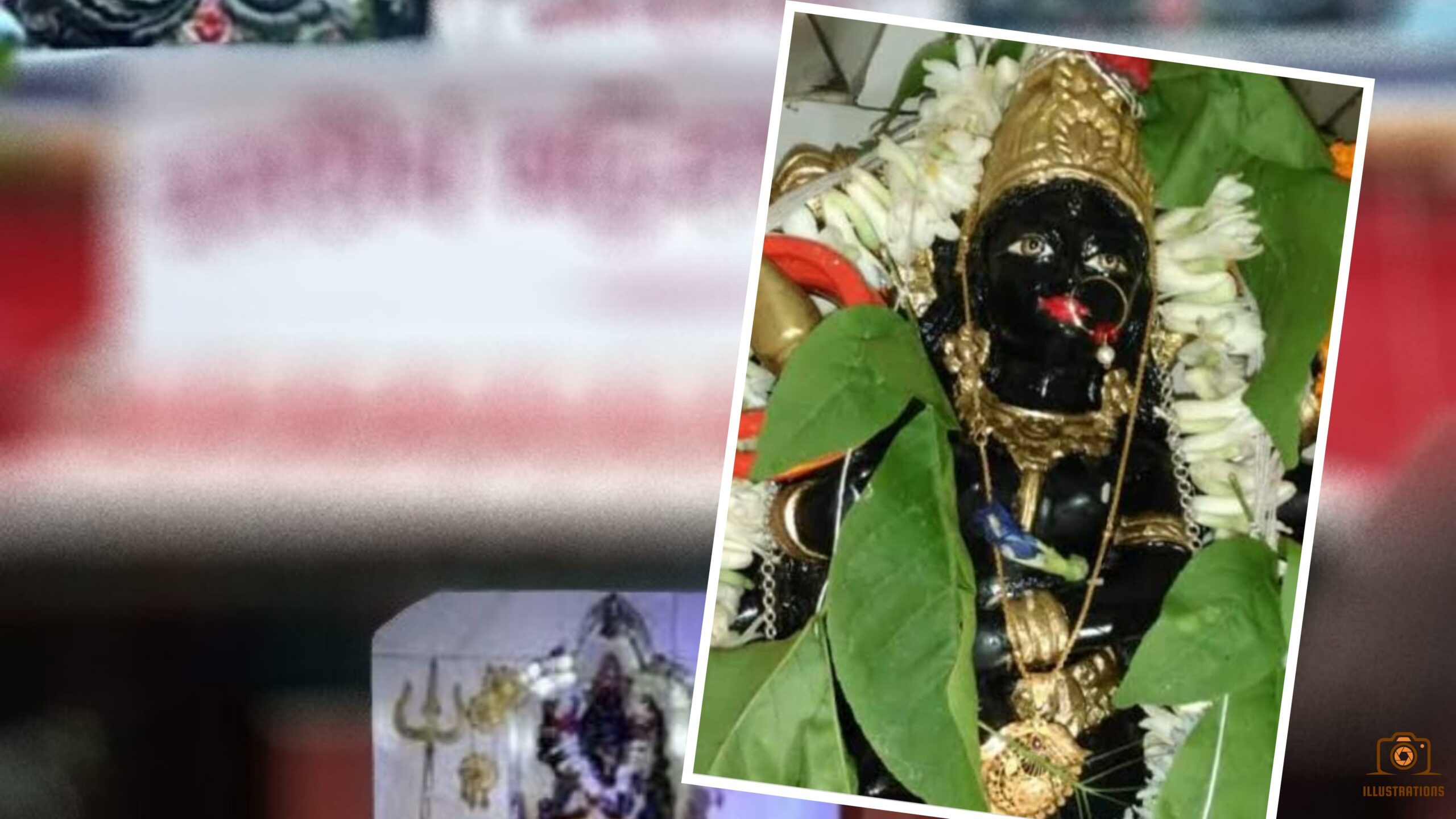 চামুন্ডার মূর্তি যেন জীবন্ত, শিহরণ আর ভক্তি মিলেমিশে থাকে এই সতীপীঠে