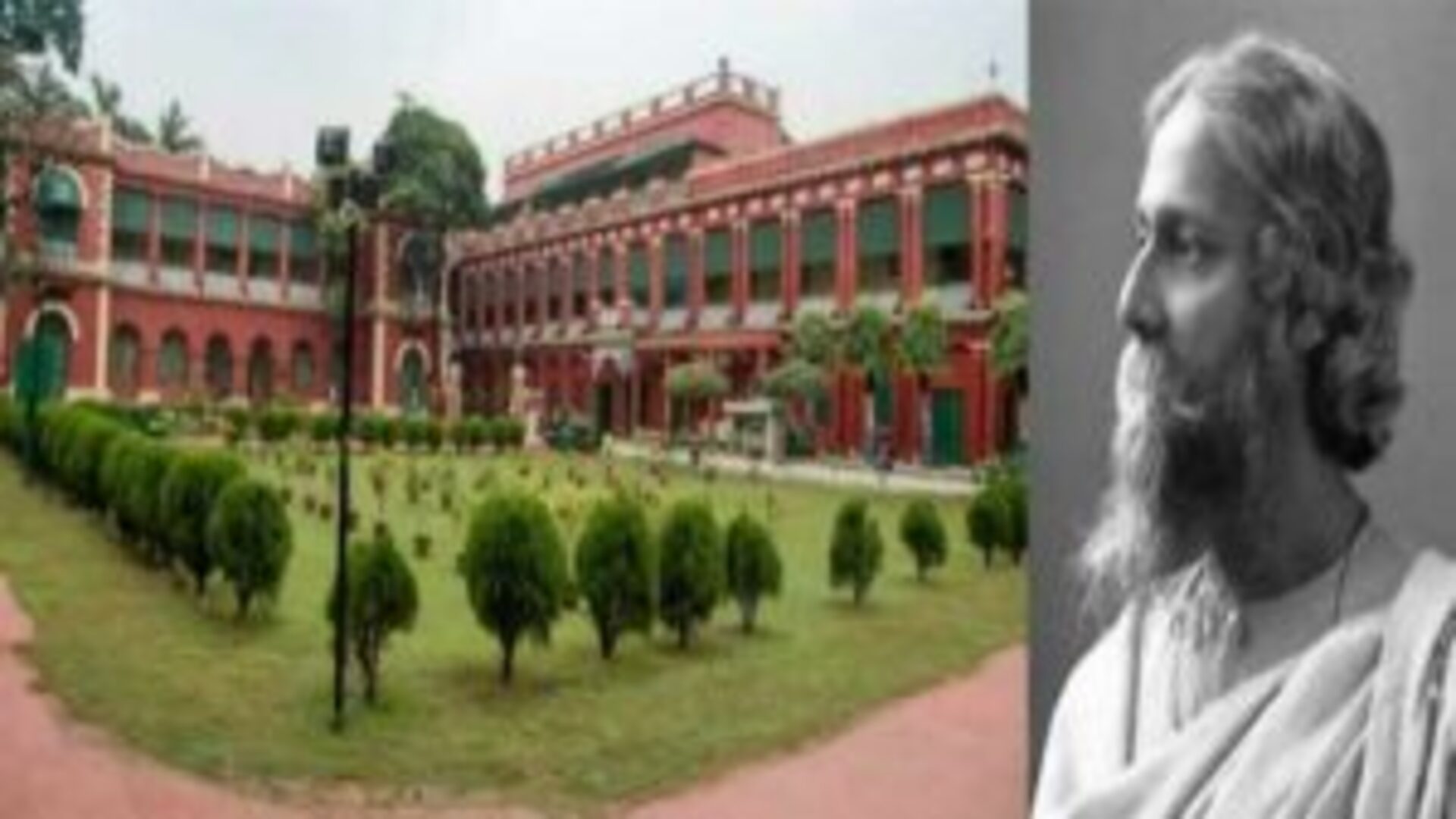 খোদ ঠাকুরবাড়িতে তৃণমূলের পার্টি অফিস, ছাড় পেলেন না রবীন্দ্রনাথও!