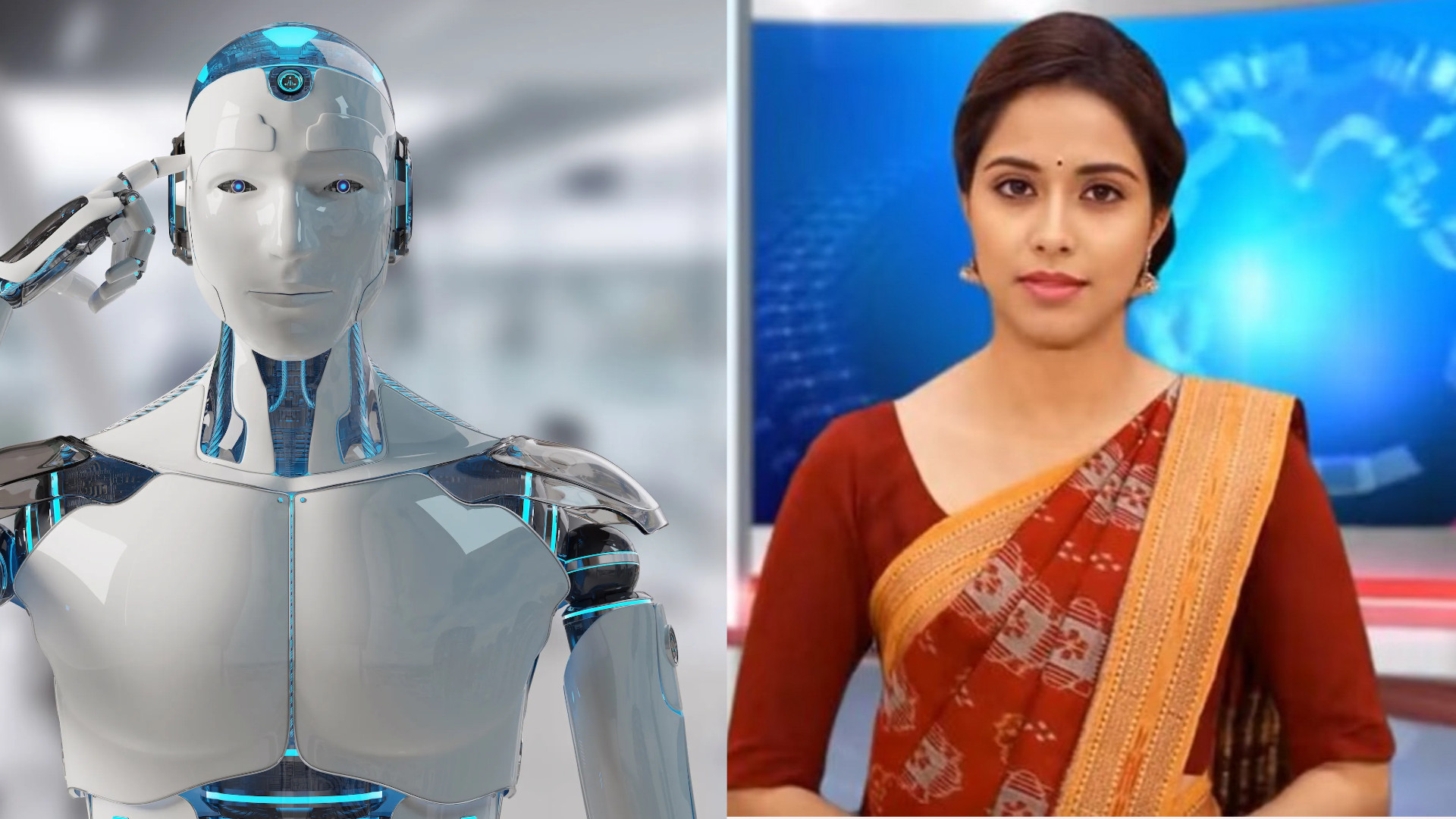 এবার খবরও পড়বে AI সংবাদপাঠিকা! সংবাদ পাঠে সত্যিই গুরুত্বহীন মানুষ?