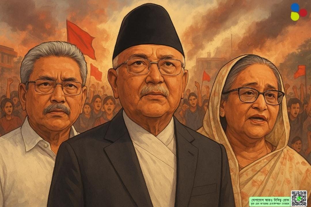 শ্রীলঙ্কা,  বাংলাদেশ,নেপাল || বারবার গণবিক্ষোভ যা শেখাল